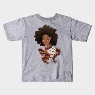 Scarf Season Kids T-Shirt